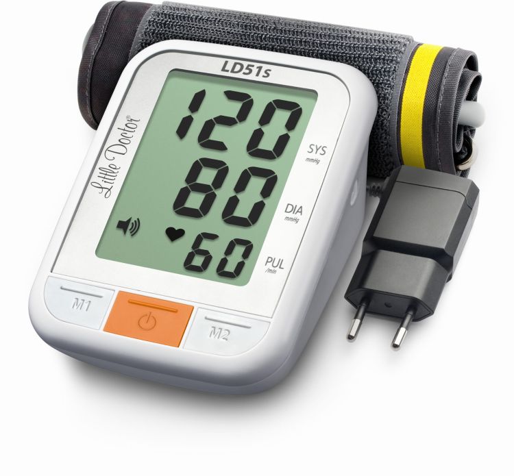 LD51S Ciśnieniomierz elektroniczny  z funkcją  mowy AUT- ZASILACZ