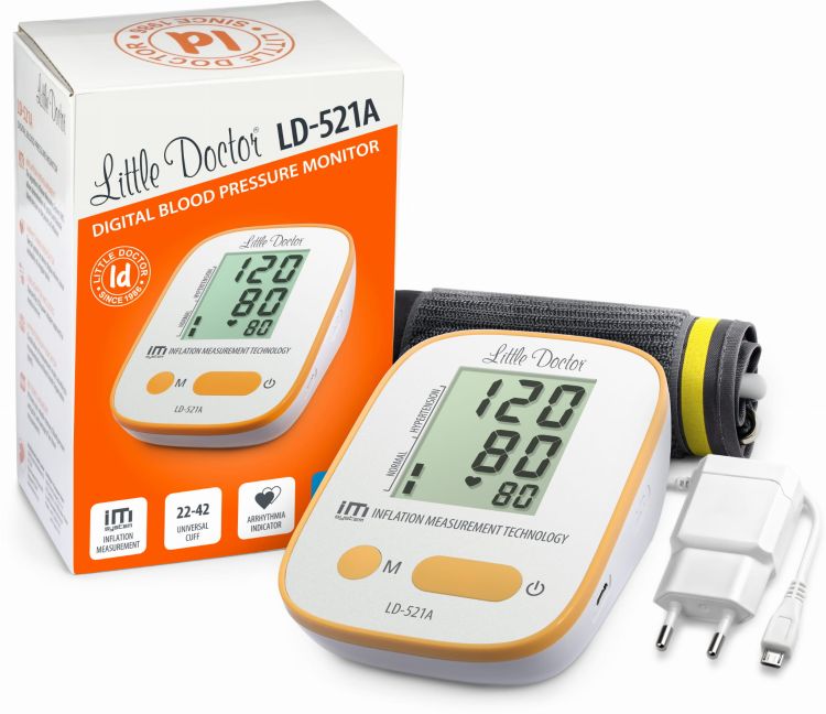 LD521A Ciśnieniomierz elektroniczny - AUT+ZASILACZ