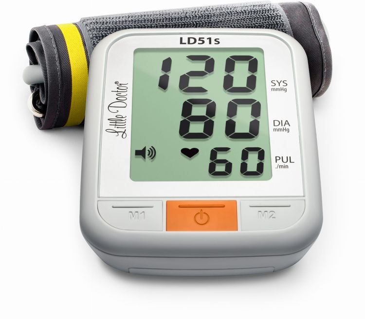 LD51S Ciśnieniomierz elektroniczny  z funkcją  mowy AUT- ZASILACZ