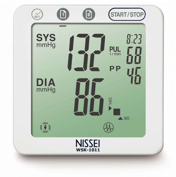 NISSEI WSK-1011 Ciśnieniomierz aut/nadgarstkowy