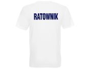 Koszulka męska RATOWNIK biała