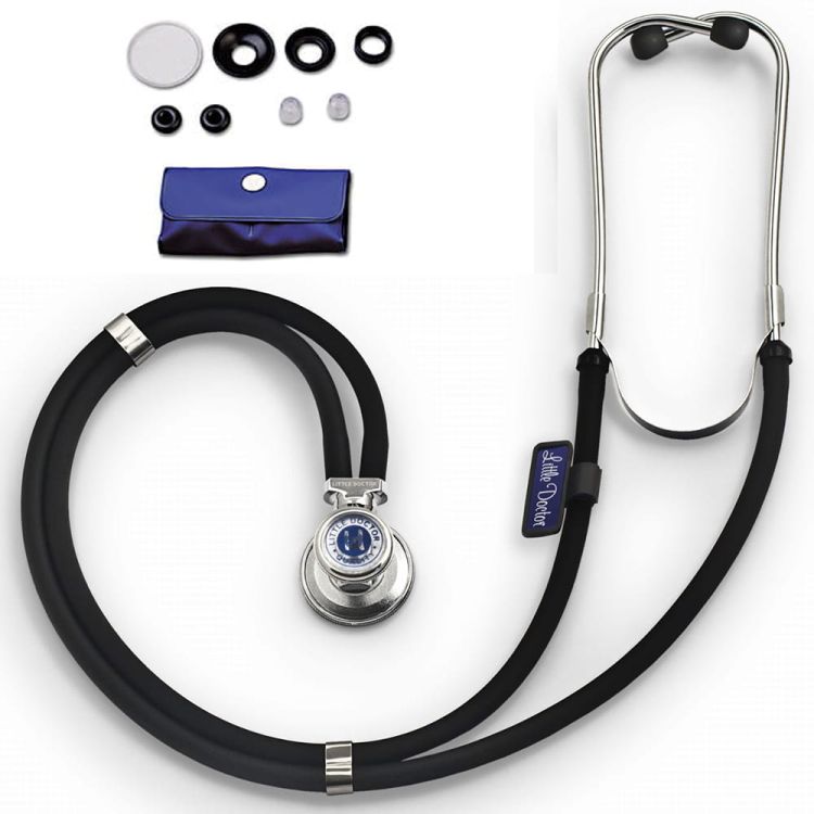 Stetoskop Doctor Special Rappaport Little Doctor 56 cm dwuglowicowy - czarny
