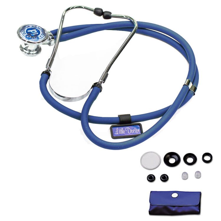Stetoskop Doctor Special Rappaport Little Doctor 56 cm dwuglowicowy - niebieski