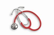 Stetoskop lekarski Prof-I Little Doctor dwugłowicowy - czerwony
