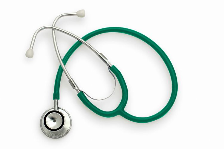 Stetoskop lekarski Prof-I Little Doctor dwugłowicowy - zielony
