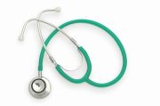 Stetoskop pediatryczny Prof-II Little Doctor dwugłowicowy - jasnozielony