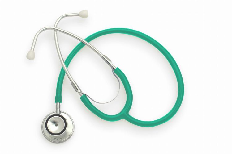Stetoskop pediatryczny Prof-II Little Doctor dwugłowicowy - jasnozielony
