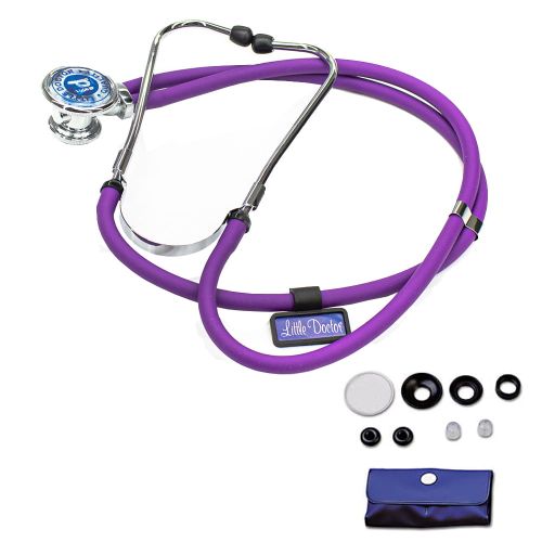 Stetoskop Special Rappaport Little Doctor 72 cm dwuglowicowy - fioletowy