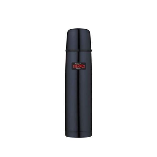 Termos z przyciskiem na nakrętce oraz z kubkiem Thermos 0,75l ciemnoniebieski