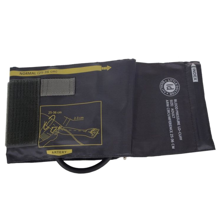 Mankiet standardowy do ciśnieniomierzy 1-wężykowy Little Doctor LD-N1AR 25-36 cm, nylon