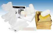 Apteczka osobista z wyposażeniem AOM Cordura odblaskowa - czerwona