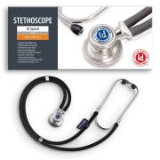 Stetoskop Special Rappaport Little Doctor 72 cm dwuglowicowy - czerwony