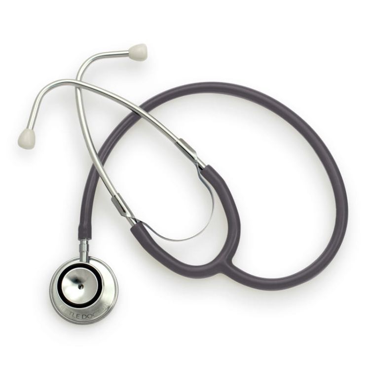 Stetoskop lekarski Prof-I Little Doctor dwugłowicowy - szary