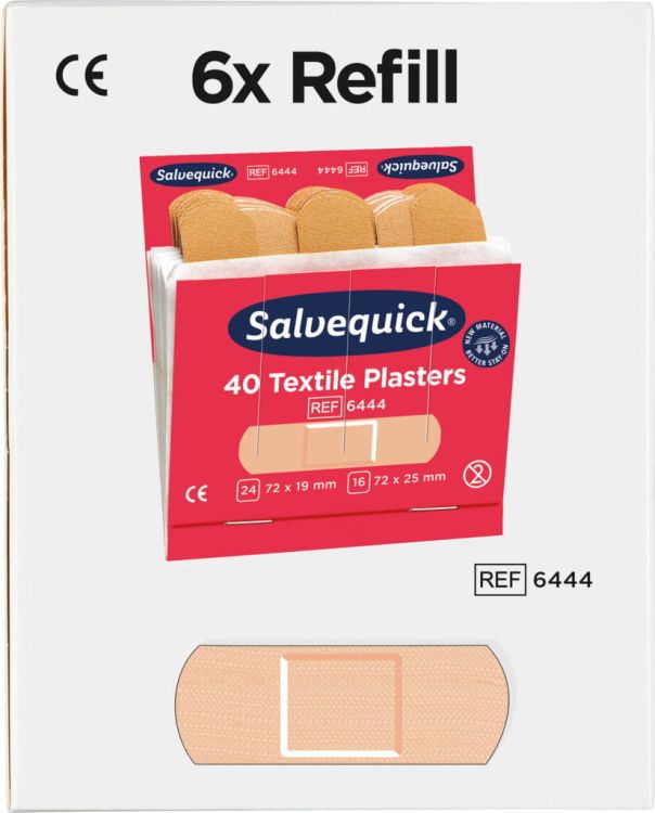 Plastry tekstylne Salvequick Cederroth