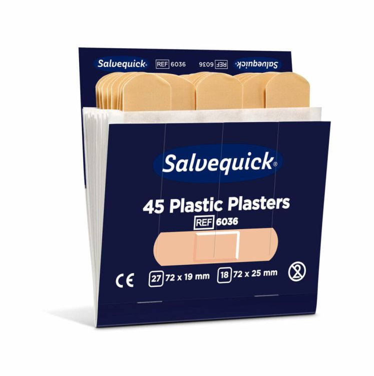 Plastry opatrunkowe plastikowe Salvequick Cederroth