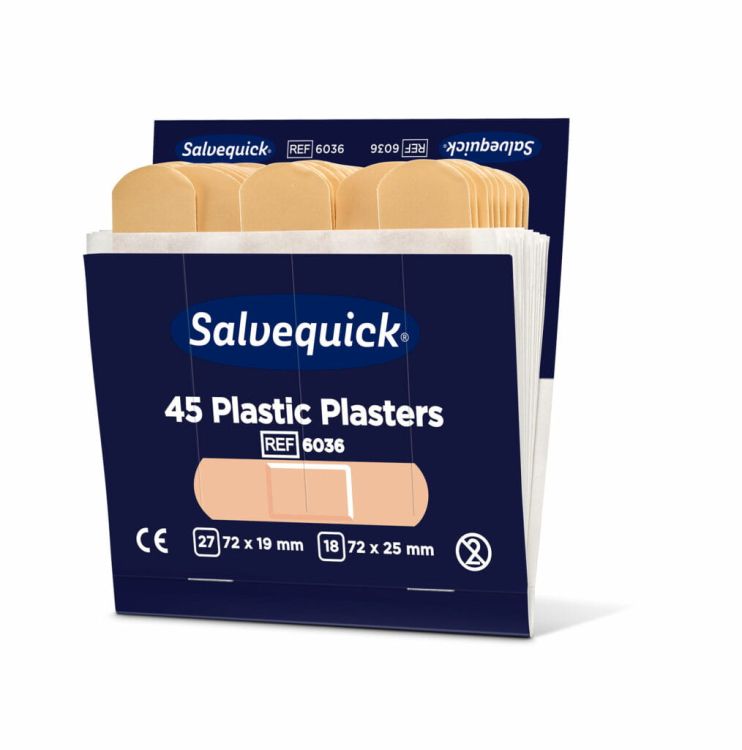 Plastry opatrunkowe plastikowe Salvequick Cederroth