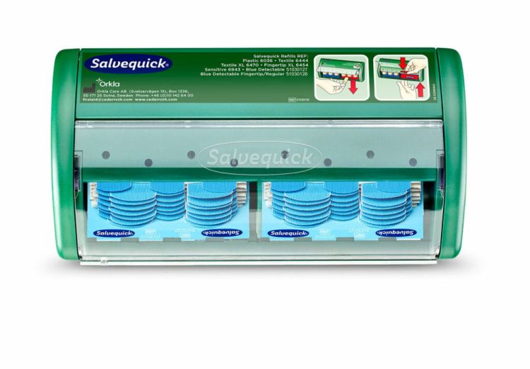 Dozownik z plastrami wykrywalnymi Salvequick Dispenser