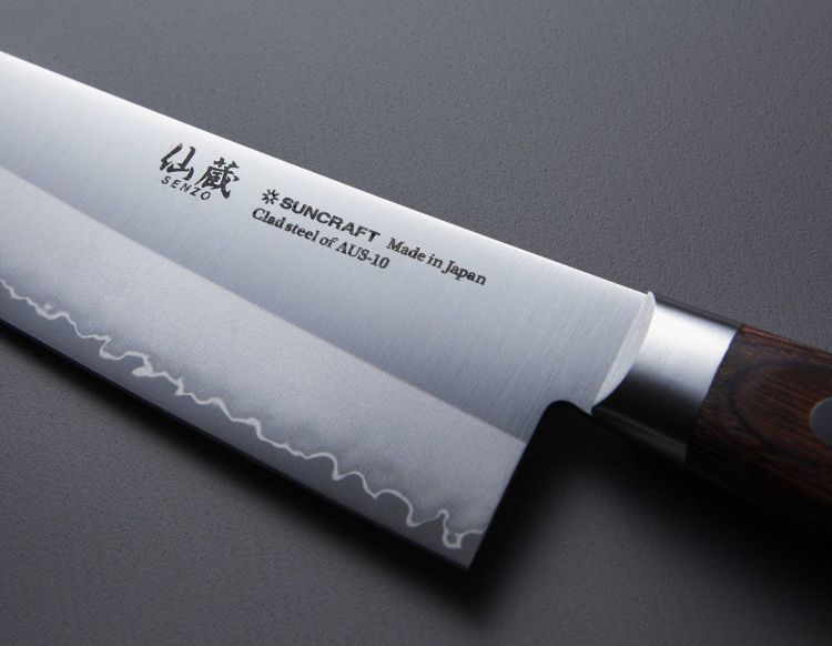 Nóż kuchenny Suncraft SENZO CLAD Petty 150 mm [AS-08]