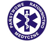 Koszulka męska PRM PAŃSTWOWE RATOWNICTWO MEDYCZNE granatowa