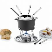 Zestaw do fondue Kela Comore dla 6 os., 11 el., 0,8 l,  20×19,5 cm