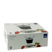Zestaw do fondue Kela Comore dla 6 os., 11 el., 0,8 l,  20×19,5 cm