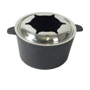 Zestaw do fondue Kela Comore dla 6 os., 11 el., 0,8 l,  20×19,5 cm