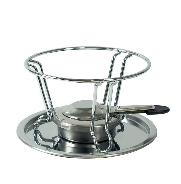 Zestaw do fondue Kela Comore dla 6 os., 11 el., 0,8 l,  20×19,5 cm