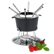 Zestaw do fondue Kela Comore dla 6 os., 11 el., 0,8 l,  20×19,5 cm