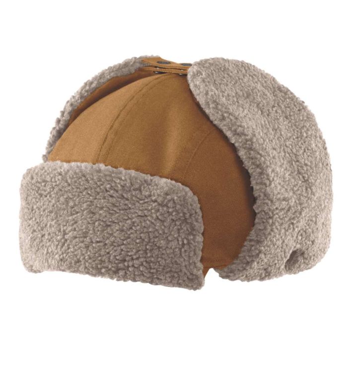 Czapka Traperka Carhartt Trapper Hat CARHARTT® BROWN