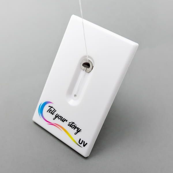 Lusterko z nicią dentystyczną Looky białe