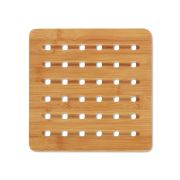 Podkładka pod gorące naczynia Kela, bambus, 20 x 20 x 1 cm