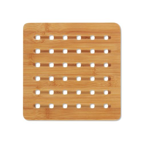 Podkładka pod gorące naczynia Kela, bambus, 20 x 20 x 1 cm