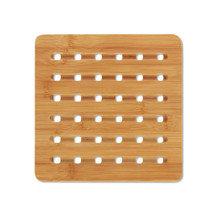 Podkładka pod gorące naczynia Kela, bambus, 20 x 20 x 1 cm