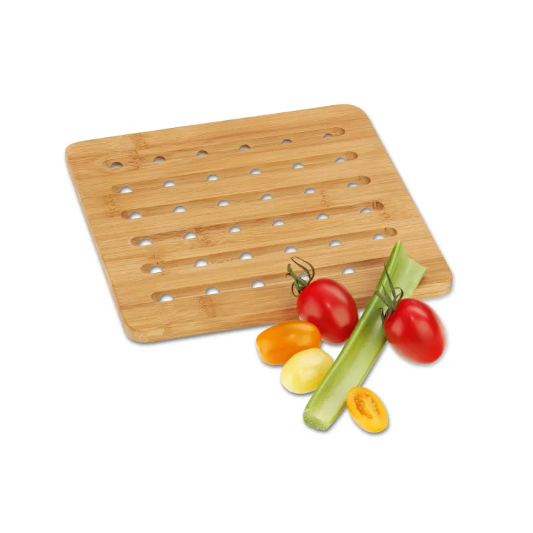 Podkładka pod gorące naczynia Kela, bambus, 20 x 20 x 1 cm