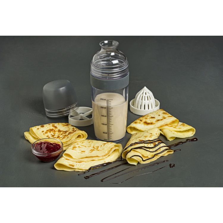 Shaker do ciasta i dressingów Lurch, 0,25 l, śred. 7,5 x 21 cm