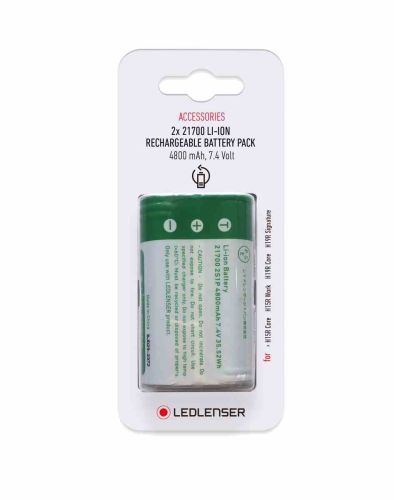 Akumulator Ledlenser 21700 Li-ion 4800 mAh 2 szt. do P19R Core / Signature, H15R Core / Signature