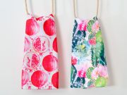 Komplet ścierek kuchennych MS HOME/2x38x60/TROPICAL FRUITS