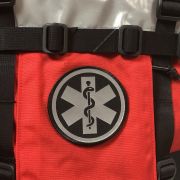 Apteczka plecakowa AP20/3P CORDURA odblaskowa czarna