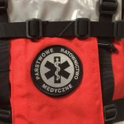 Apteczka plecakowa AP20/3P CORDURA odblaskowa czarna