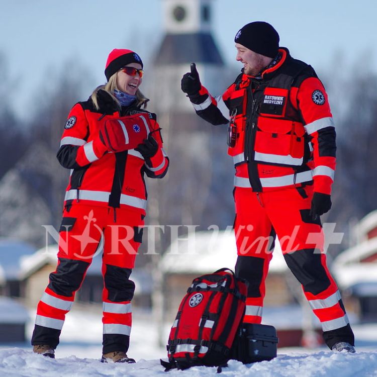 Apteczka plecakowa z wyposażeniem AP20/3P CORDURA odblaskowa