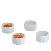 Porcelanowa miseczka do creme brulee Kela Maleen, śred. 9 cm, wys. 5 cm