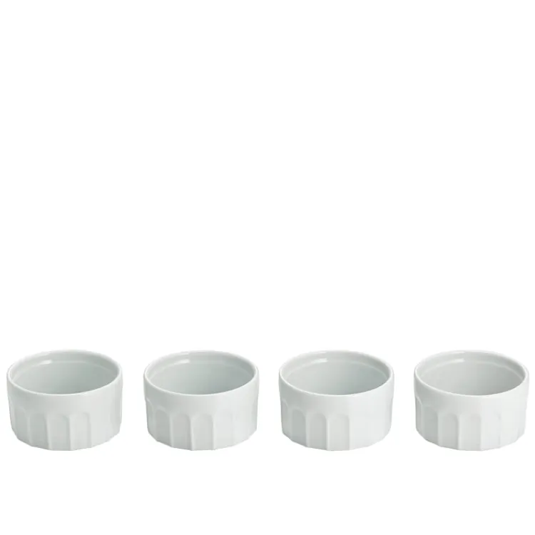 Porcelanowa miseczka do creme brulee Kela Maleen, śred. 9 cm, wys. 5 cm