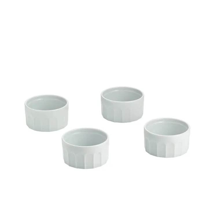 Porcelanowa miseczka do creme brulee Kela Maleen, śred. 9 cm, wys. 5 cm