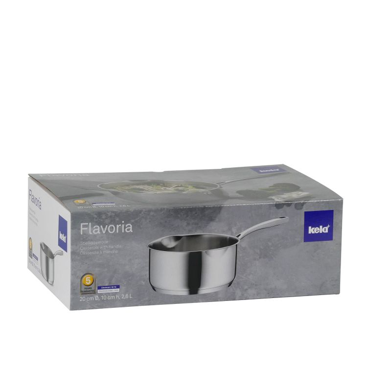 Rondel, stal nierdzewna Kela Flavoria, 2,6 l, śred. 20 x 10 cm