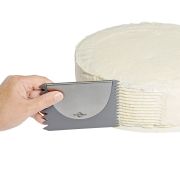 Łopatki do ciasta Kuchenprofi Vario, 2 szt., stal nierdzewna/silikon/tworzywo sztuczne, 12 x 8,5 cm