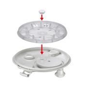 Suszarka do sałaty Kuchenprofi Grande, 6,0 l, śred. 25 x 21,5 cm