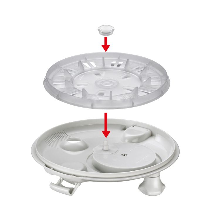 Suszarka do sałaty Kuchenprofi Grande, 6,0 l, śred. 25 x 21,5 cm