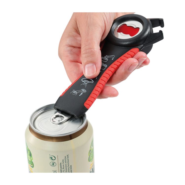 Otwieracz wielofunkcyjny 5 w 1 Kuchenprofi Butler, 14 cm, czarny