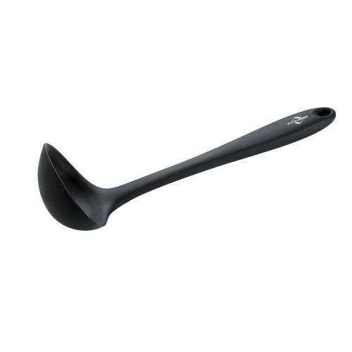 Chochla silikonowa Kuchenprofi Trend, 28 cm, czarna