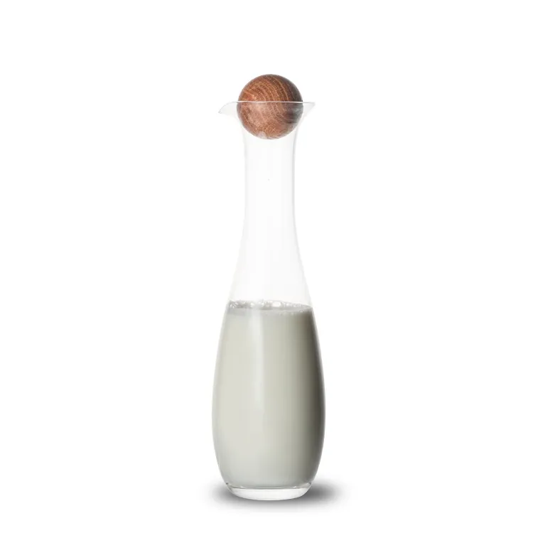 Karafka mlecznik z dębowym korkiem Sagaform Nature, 0,45 l, 29 cm